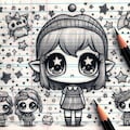 ノートの落書き 2枚目
