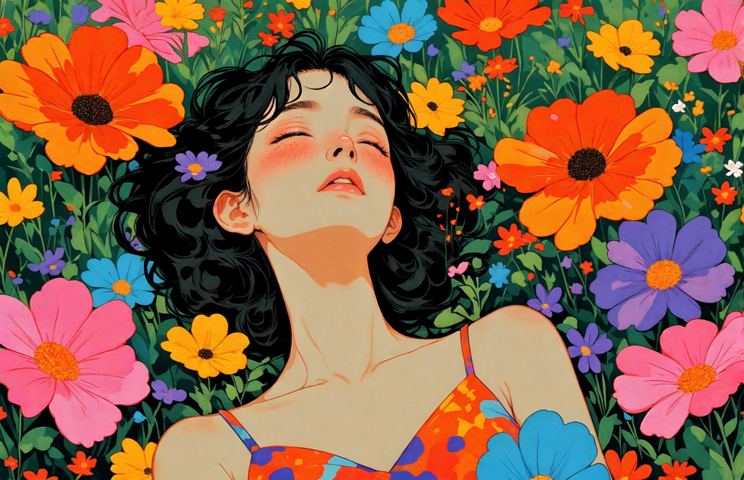 眠れる花の美女