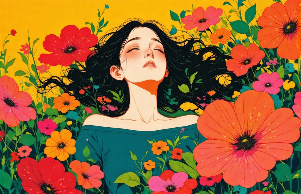 眠れる花の美女