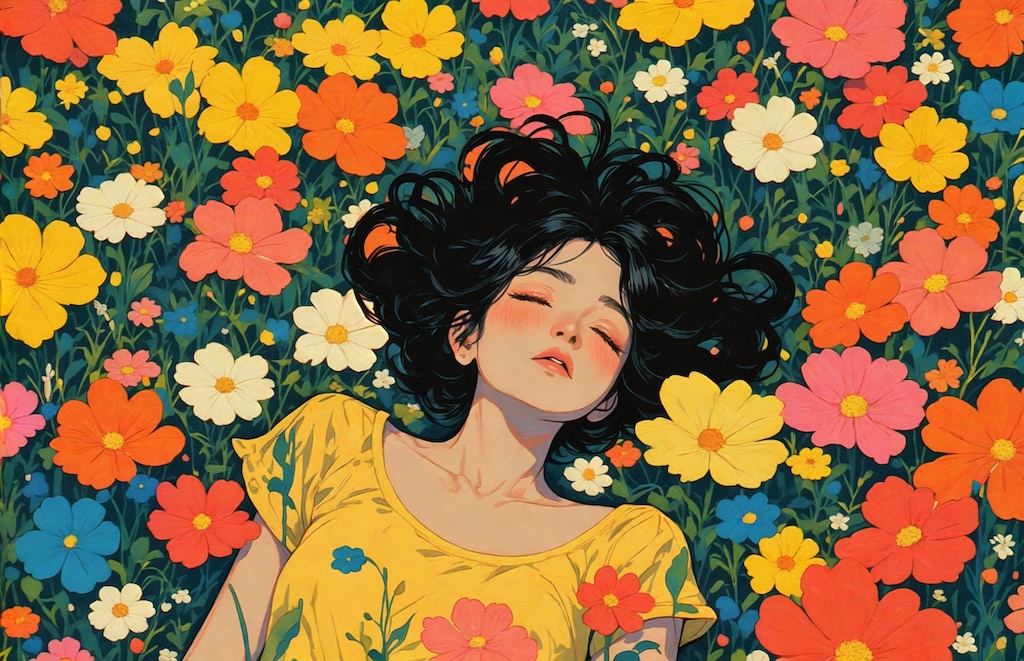 眠れる花の美女
