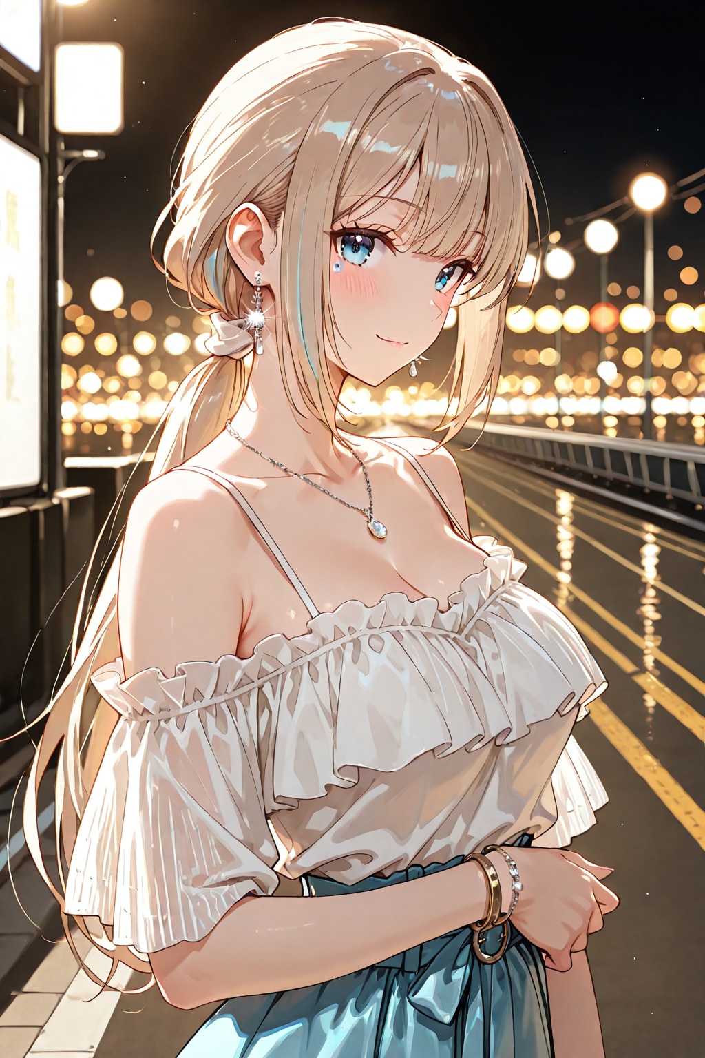 夜道のランウェイ