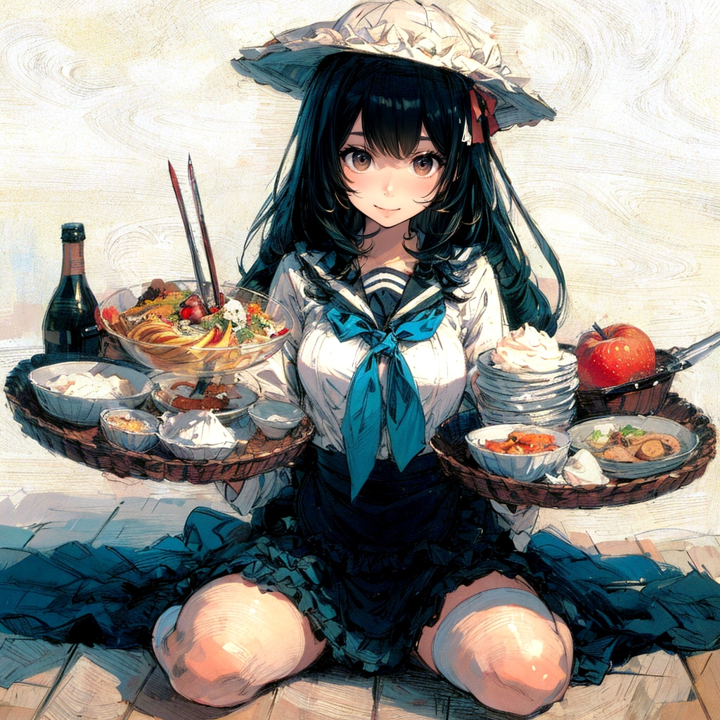 ウェイトレスの少女19