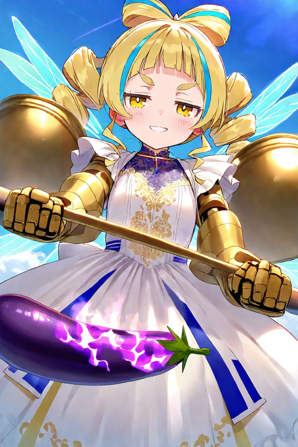 金髪ツインドリルっ子