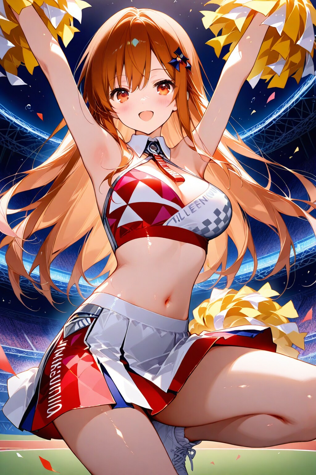 フレフレ少女（GRYPHON）ちちぷいのみんな応援します♪