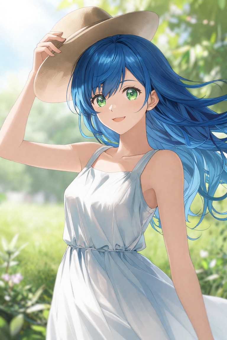 風が気持ちいいね