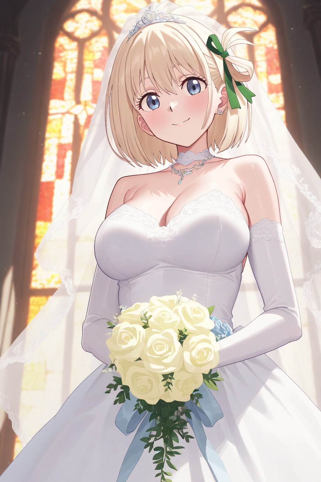 ウェディングドレス姿の 鏑木千束 と 井之上たきな　ー #MESS Ver.01 ー