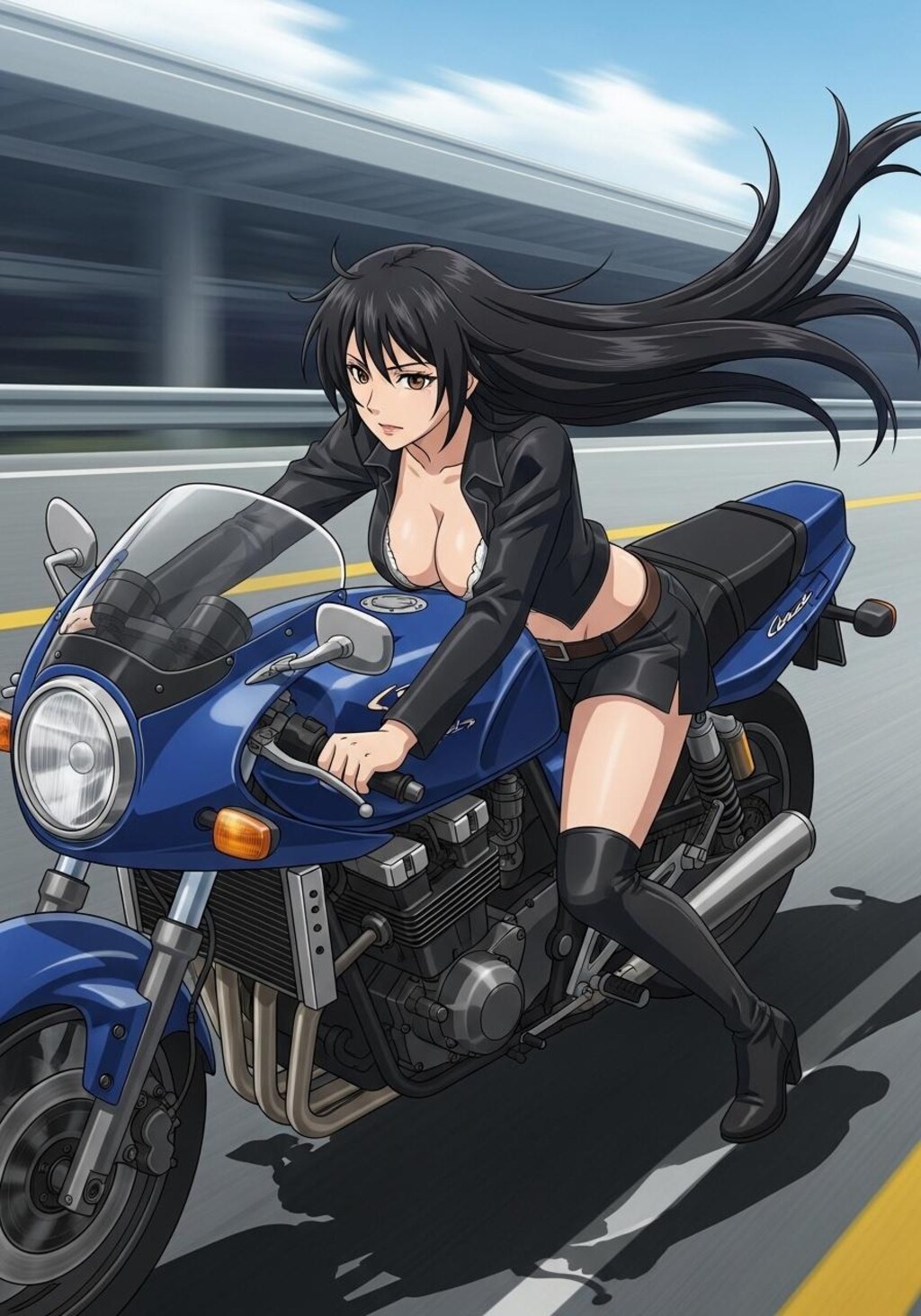 バイク女子