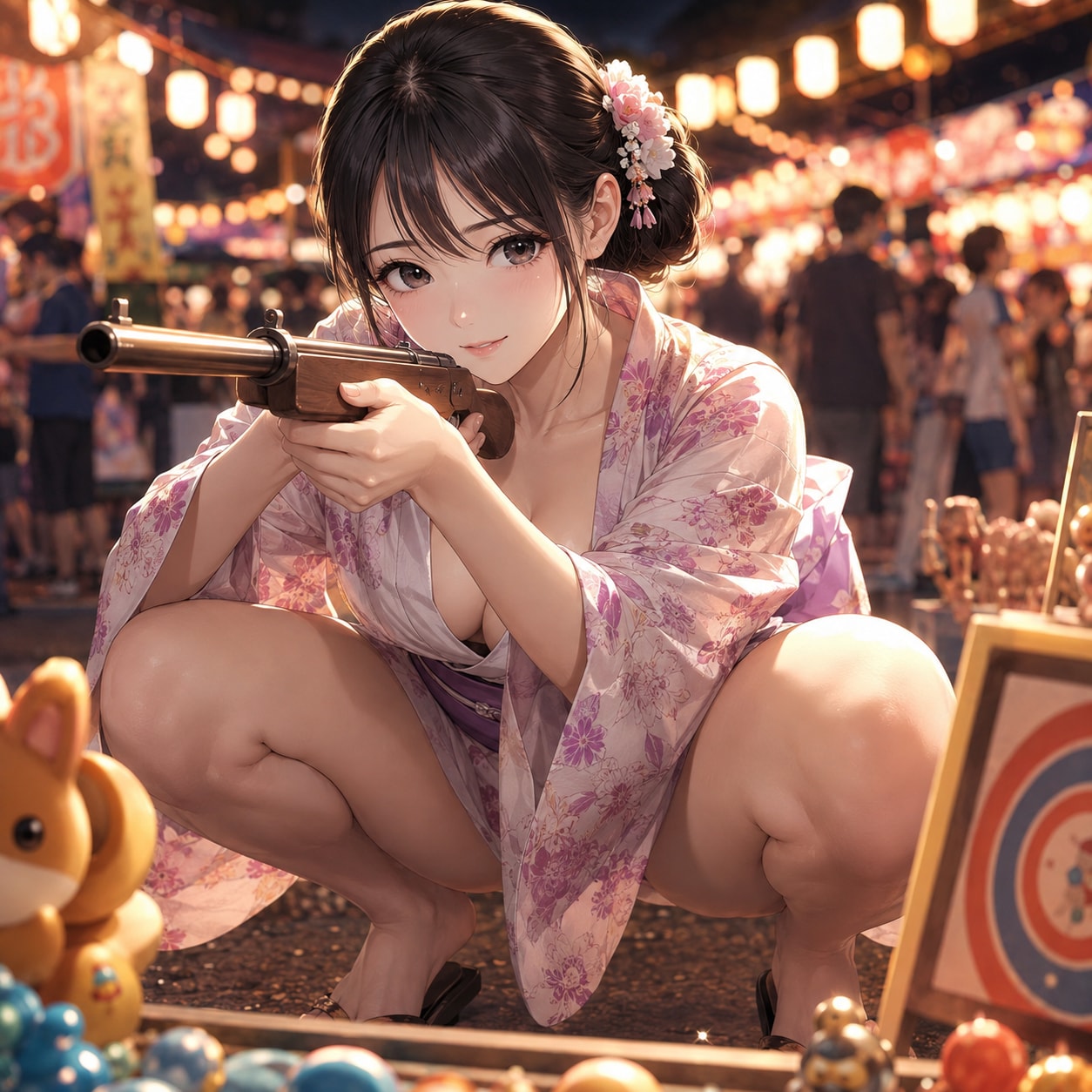 ﾁｬｯﾋﾟｰﾁｬﾚﾝｼﾞ射的