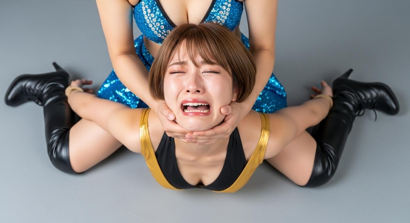 NAOKO(30) VS MIKURU(18) ④『キャメルクラッチ』