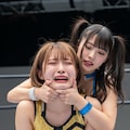 NAOKO(30) VS MIKURU(18) ④『キャメルクラッチ』 2枚目