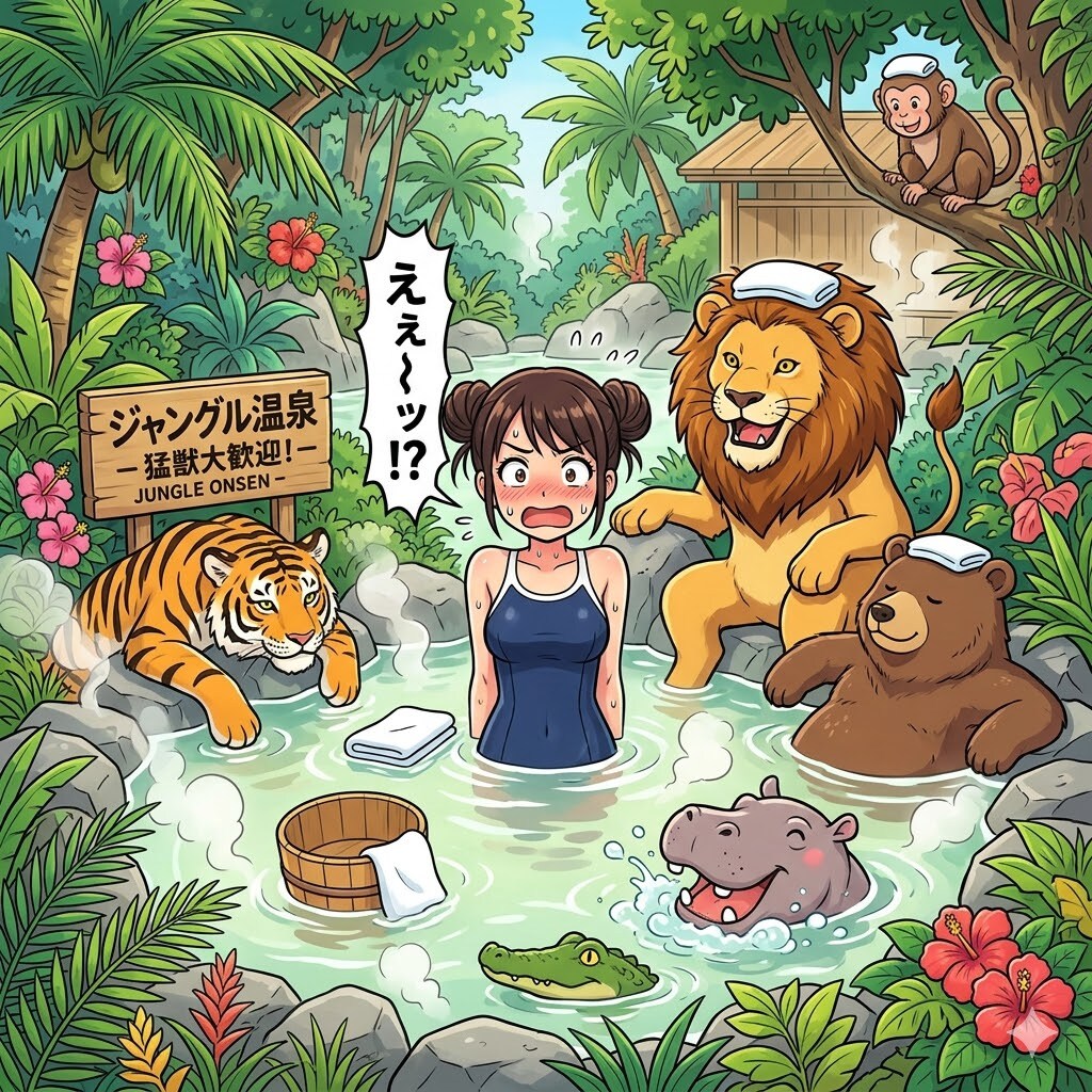 ジャングル温泉