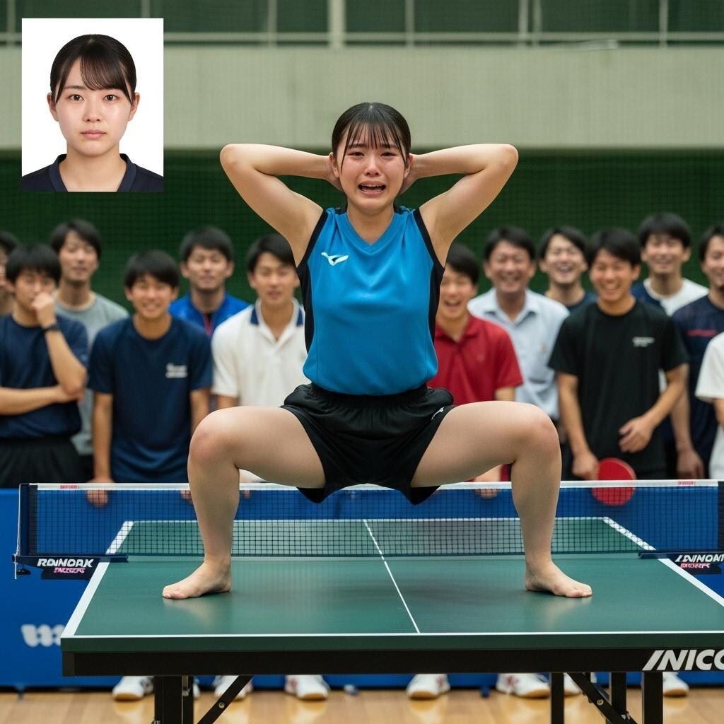 【公開処刑】競技の聖地が罰の舞台に：女子部員全員が晒された異様な光景②