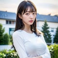 澤村里佳 18歳 生徒会長のお嬢様 2枚目