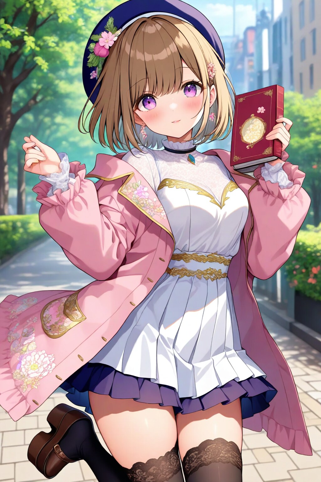 グレーな街に、ひとすじの光 | の人気AIイラスト・グラビア