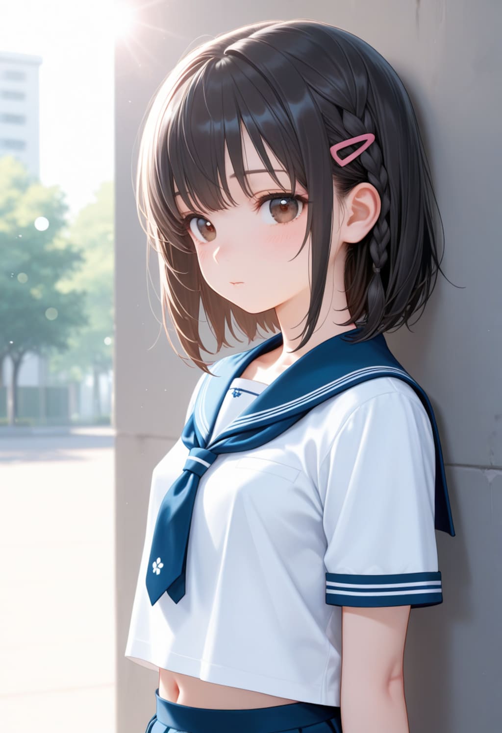 黒髪の美少女(348)