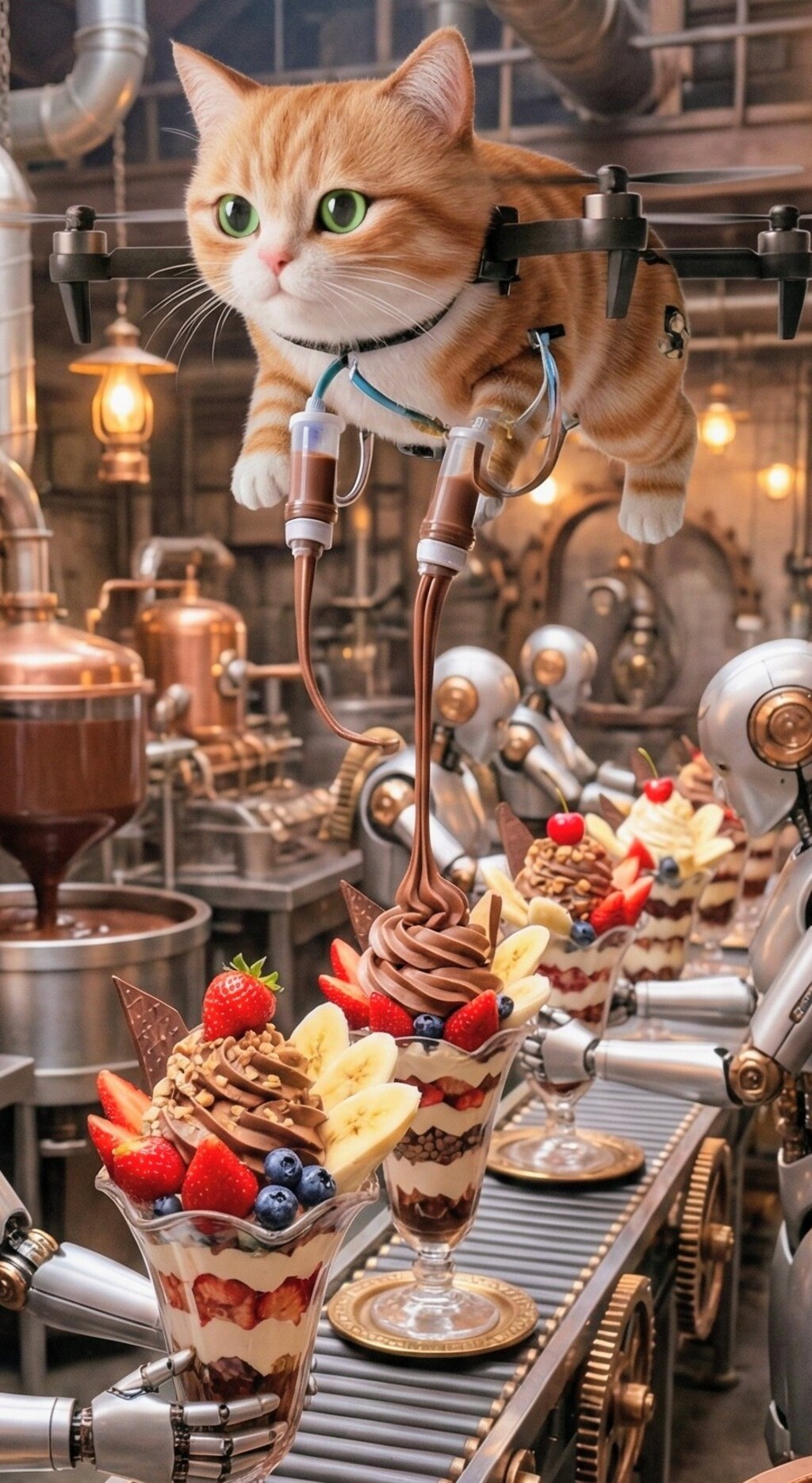 チョコパフェ工場