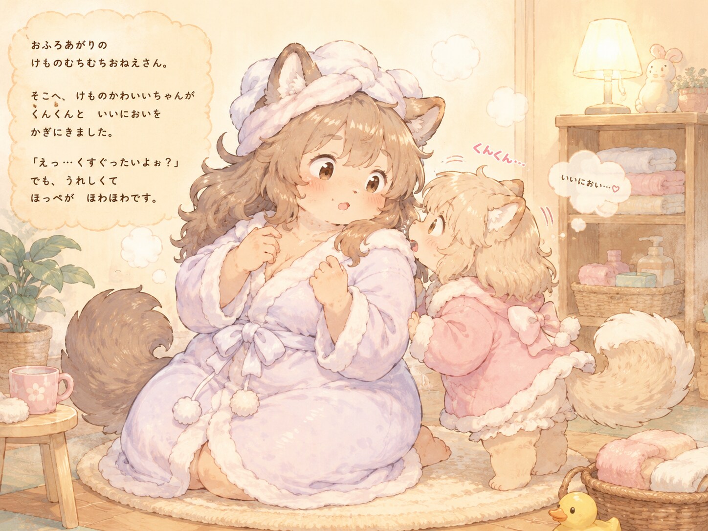 おふろあがりはいいにおい
