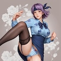 ハイキックパンチラ 7枚目