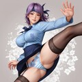 ハイキックパンチラ 2枚目