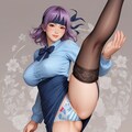 ハイキックパンチラ 3枚目