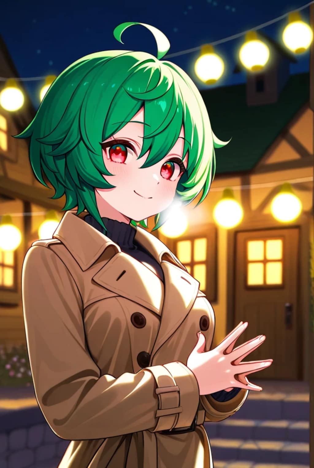 トレンチコートなひなみちゃん！
