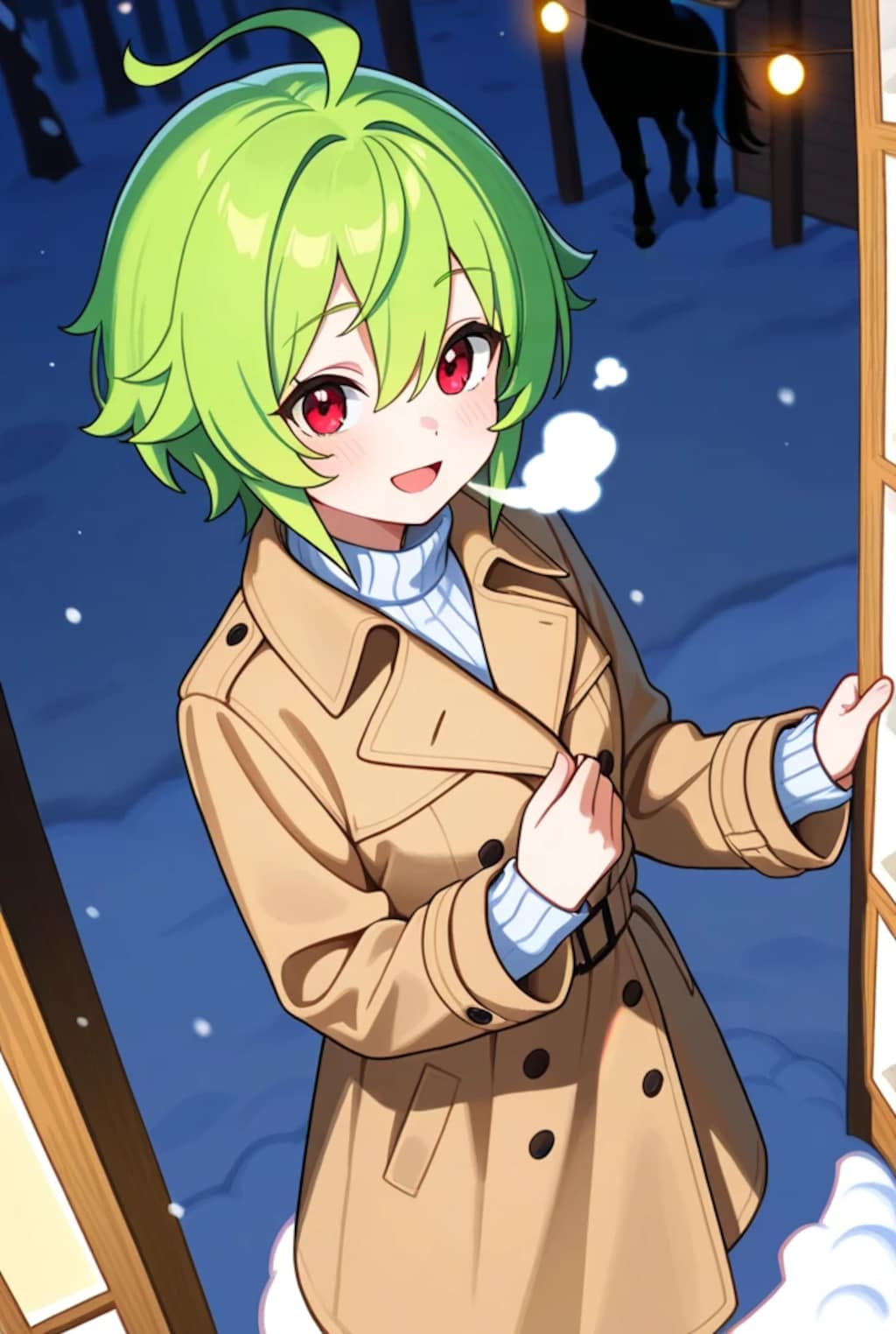 トレンチコートなひなみちゃん！