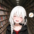 古魔術書屋さんで目的の書を見つけ上機嫌なブラックメイジさん 7枚目