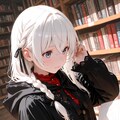 古魔術書屋さんで目的の書を見つけ上機嫌なブラックメイジさん 4枚目