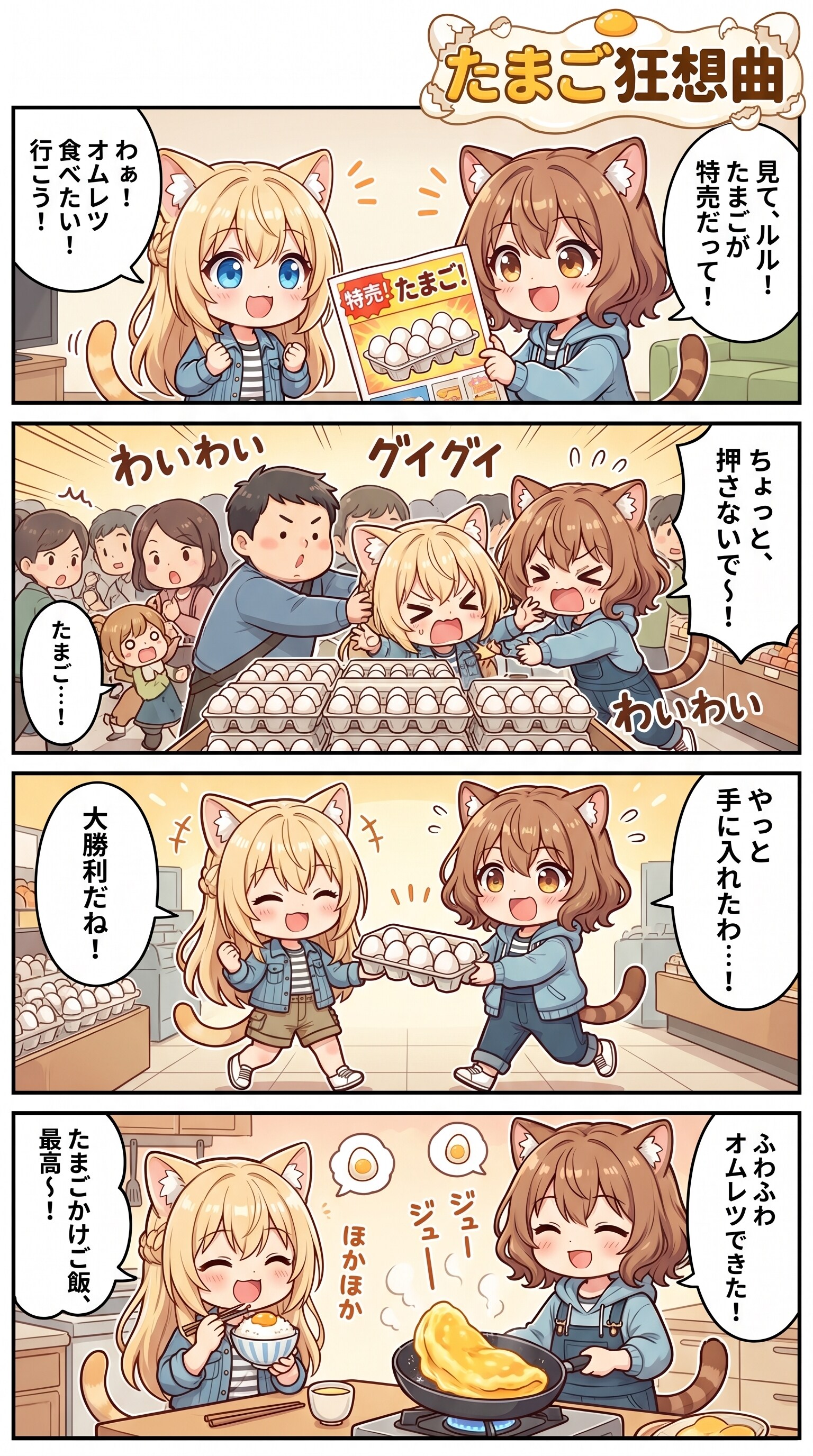 オムレツ食べたい！