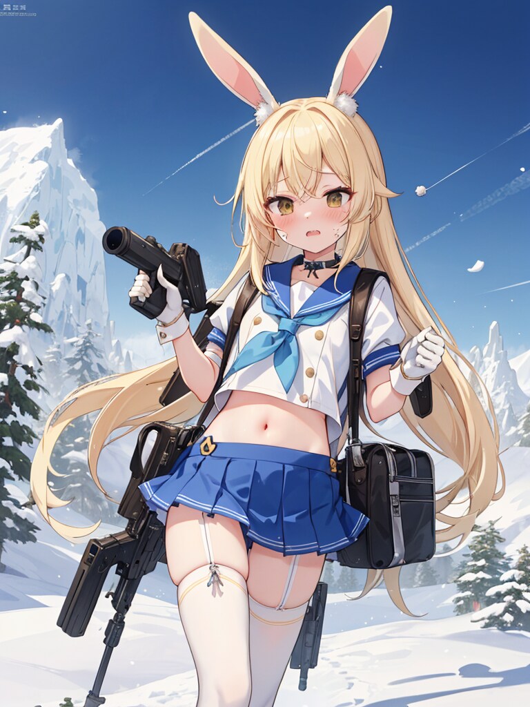 艦息（仮）・鳥風くんの雪中行軍