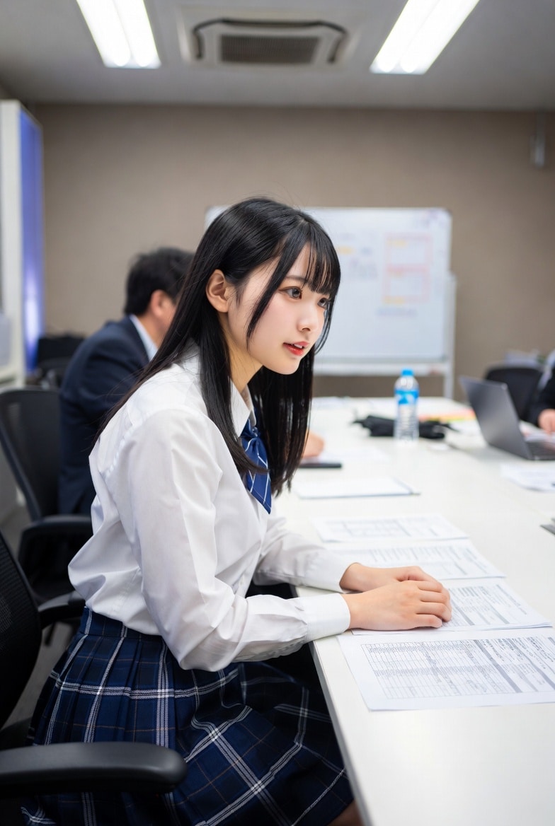 打ち合わせ | の人気AIイラスト・グラビア