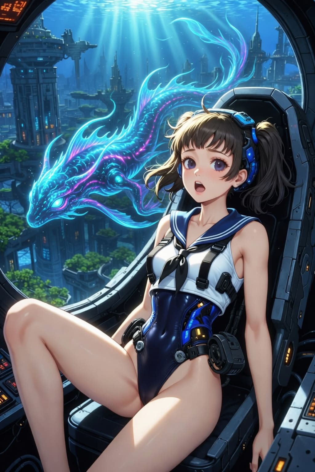 ね、ねえ？なんか見たことない魚いるんだけど？