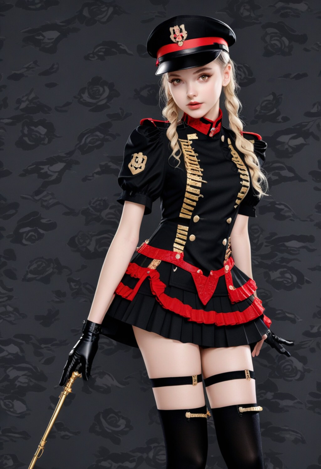red rose commandress
