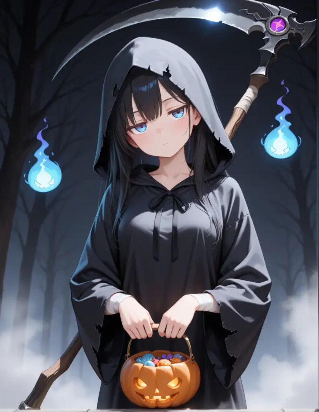 死神とハロウィン