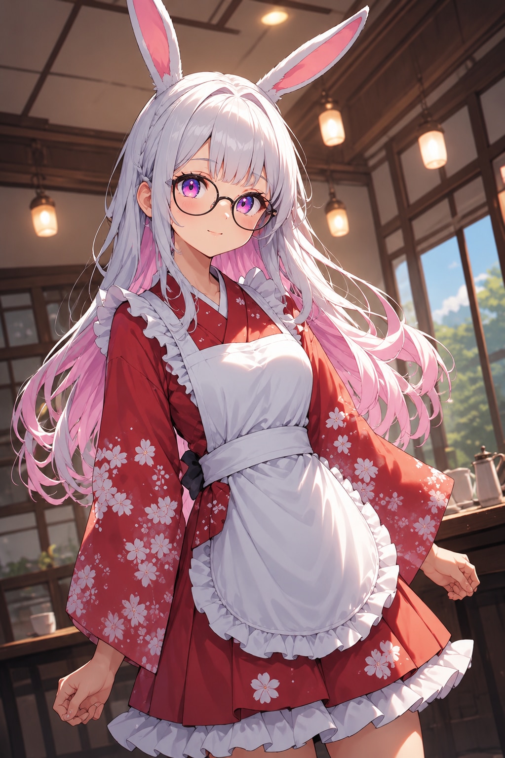 和風メイドバニー