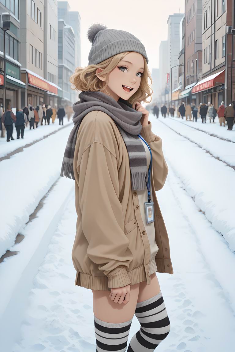 冬 | の人気AIイラスト・グラビア