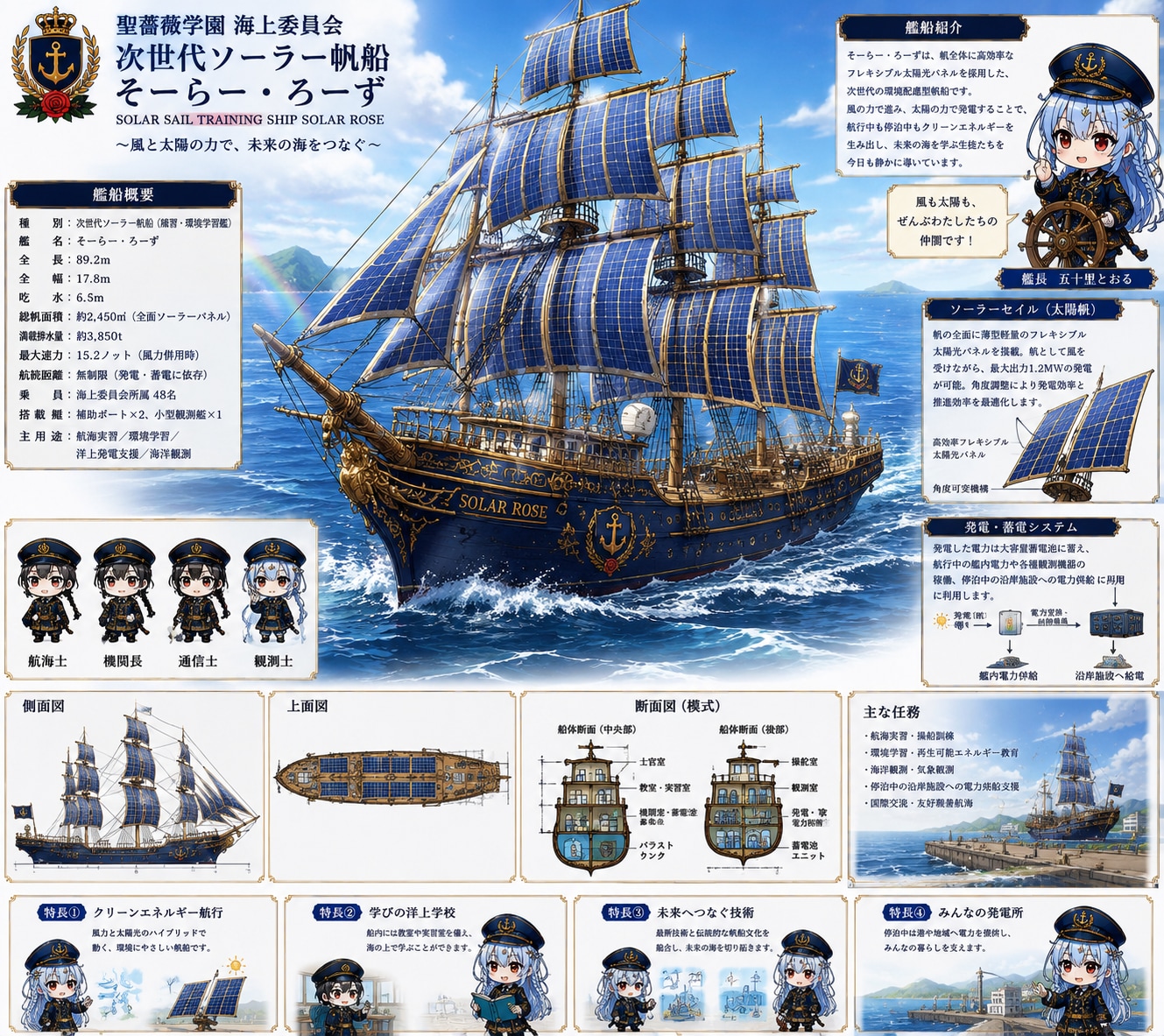 聖薔薇学園編〜次世代ソーラー帆船〜