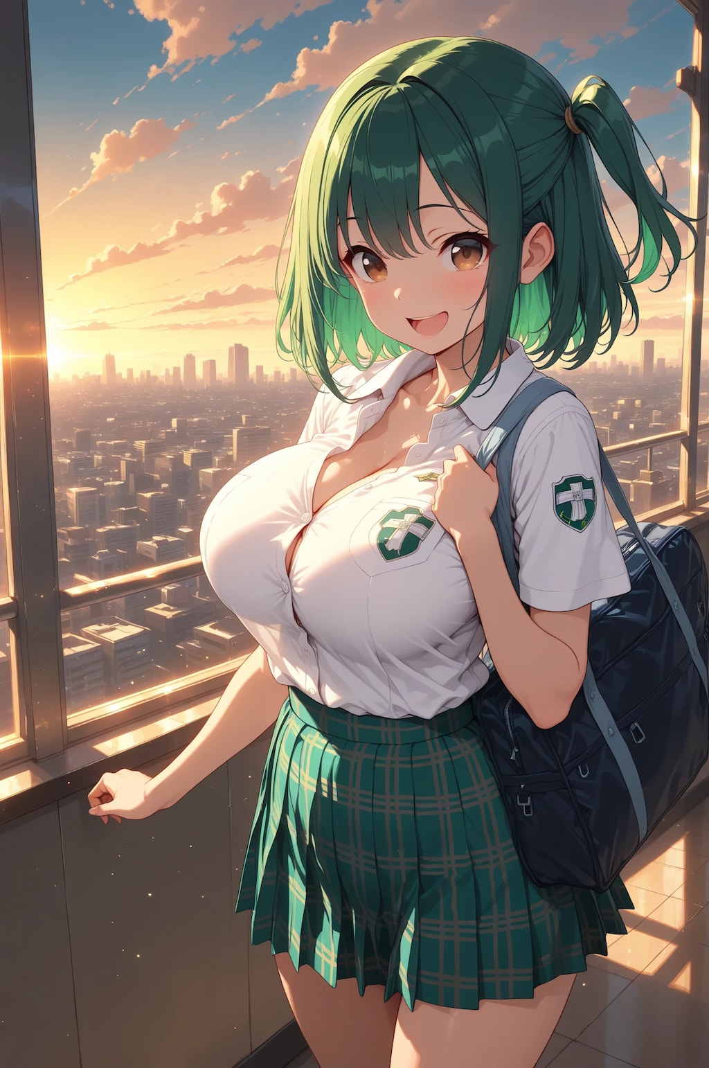 よもぎちゃんと下校✨