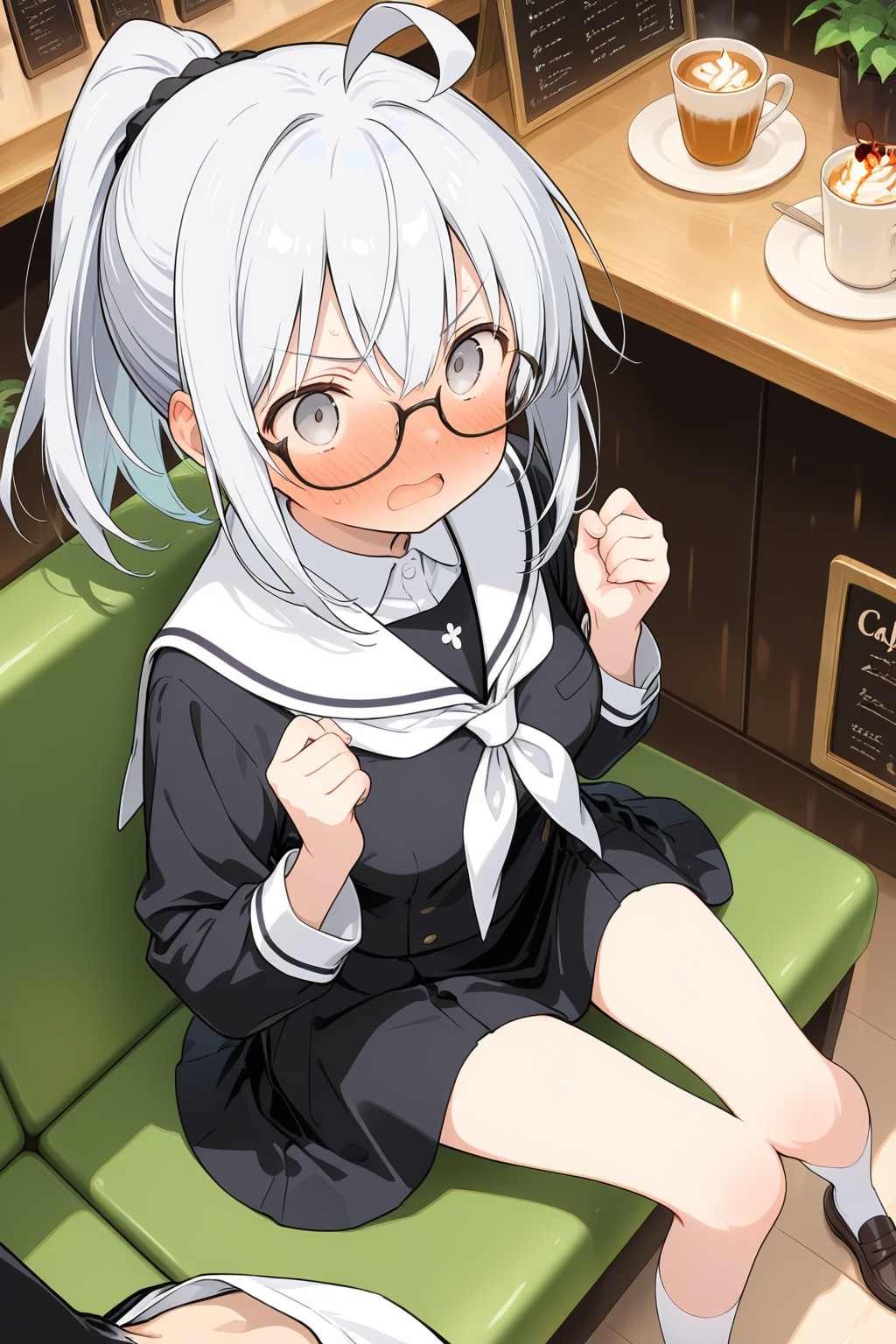 『ア、アノ……ヨカッタラ、私ト、付キ合ッテ下サイ……！』タチアナ（留学生）