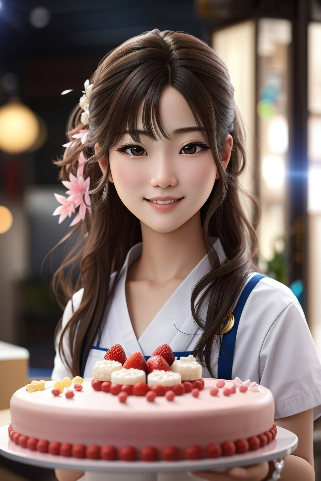 ケーキできました