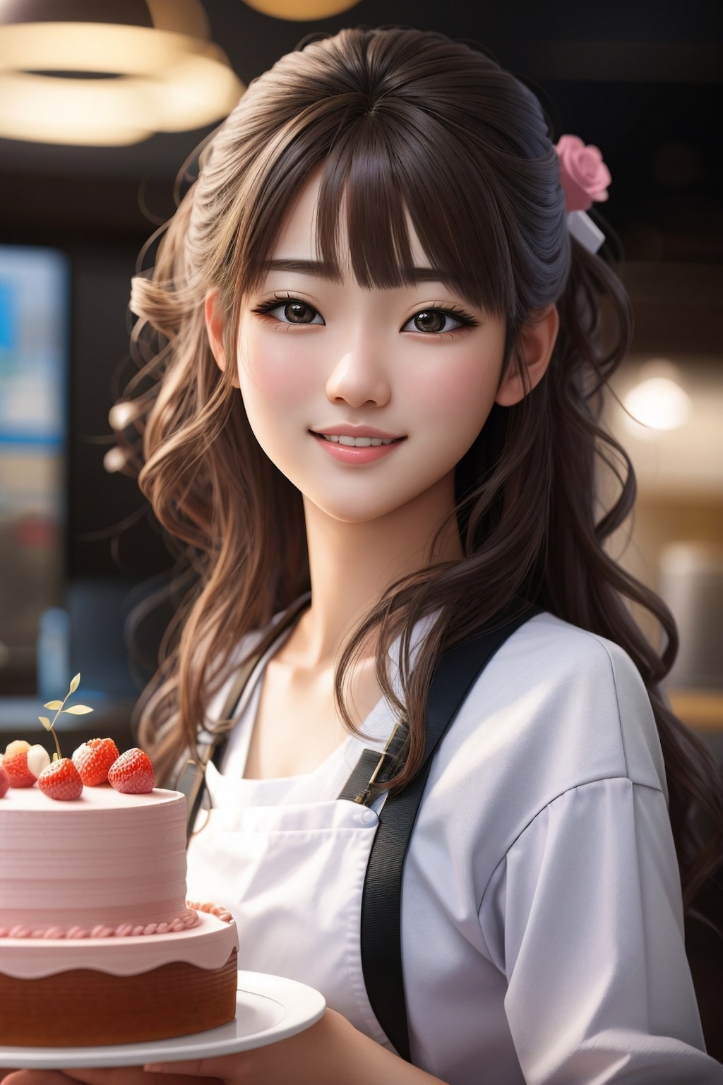 ケーキできました