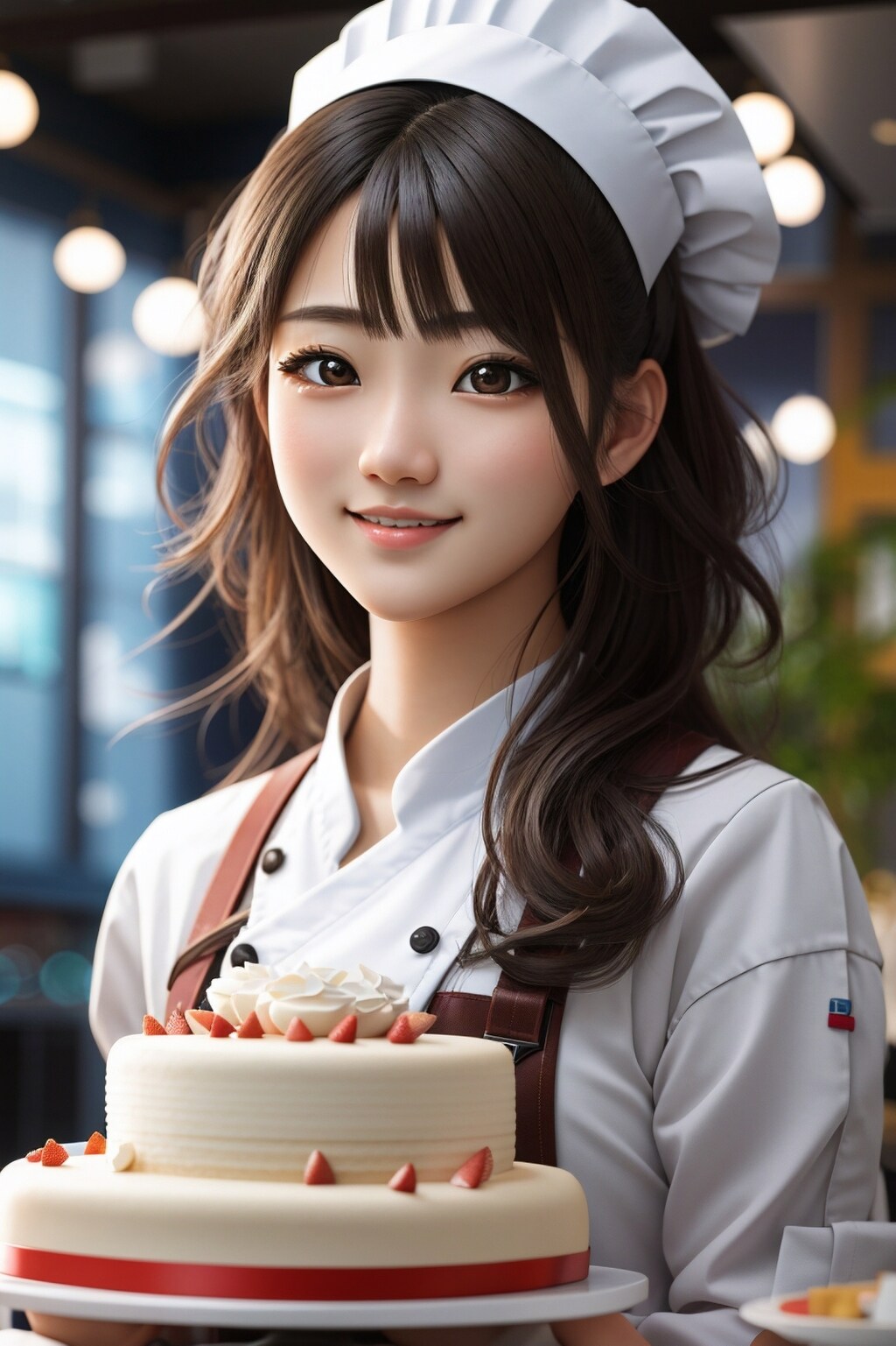 ケーキできました