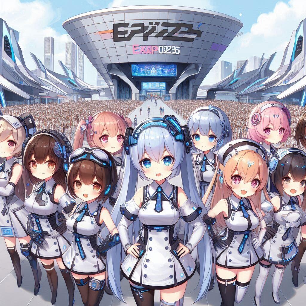 会場係員の制服(空想)