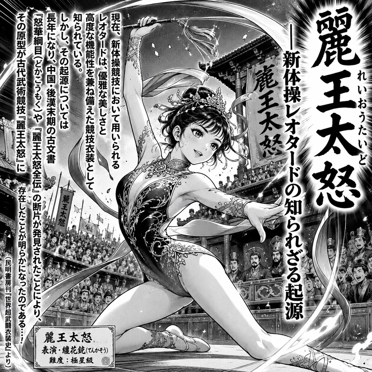 麗王太怒――新体操レオタードの知られざる起源