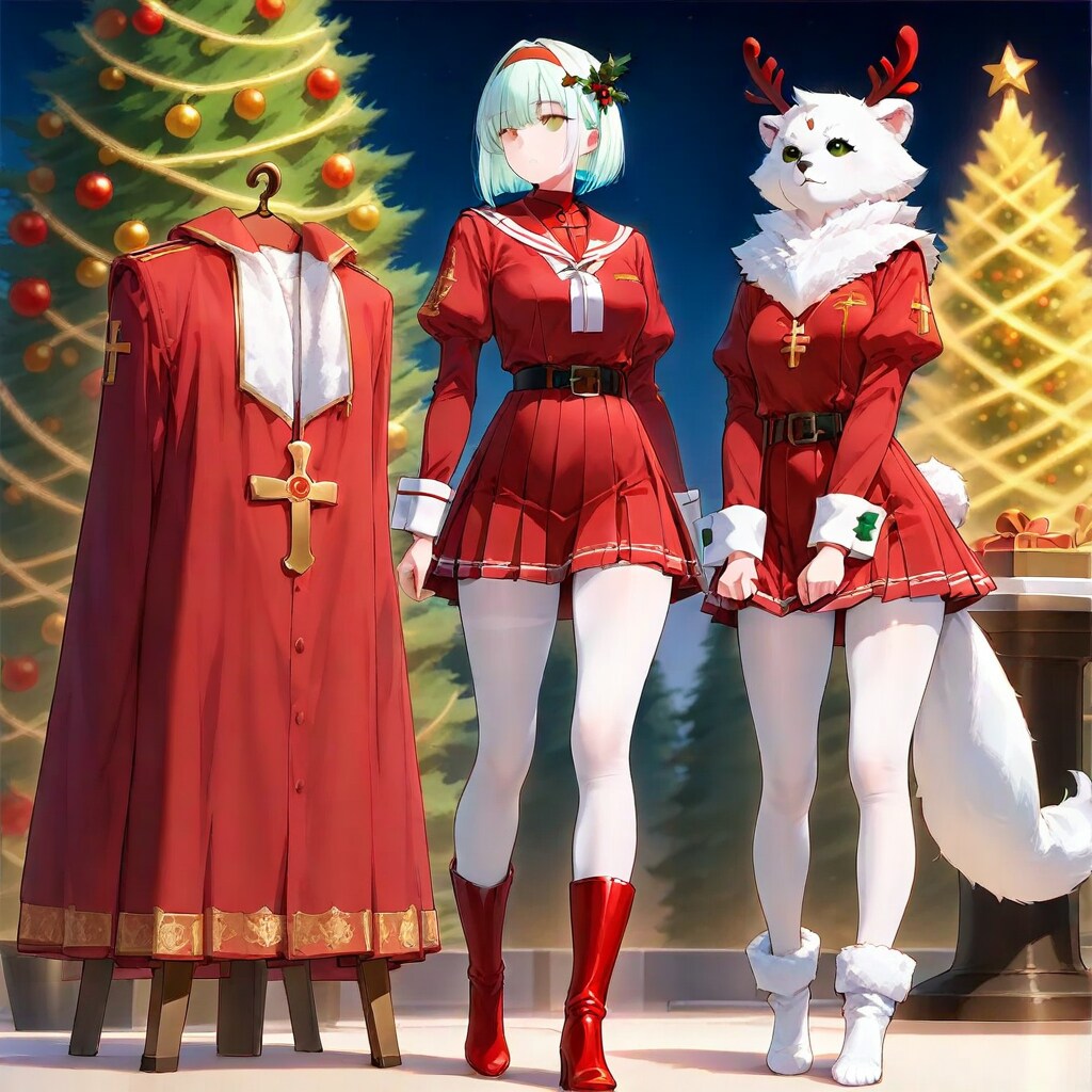 CAPEさんの赤いセーラー服