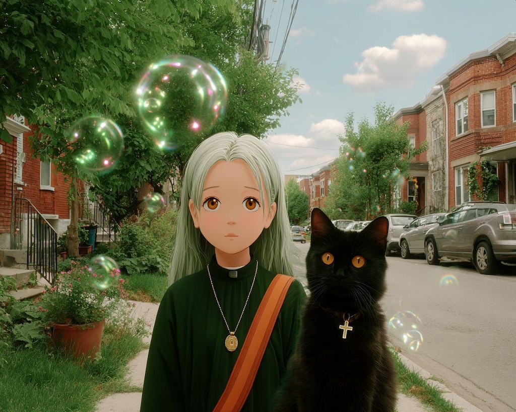 旅の途中のジルリィちゃん