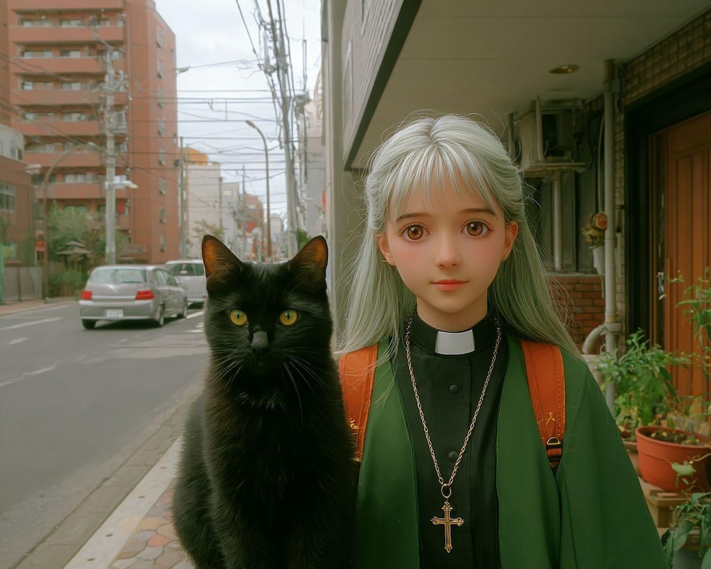 旅の途中のジルリィちゃん