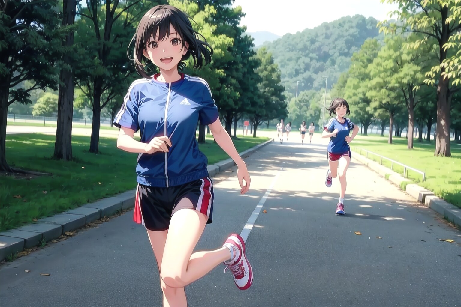 せっかくの休日なんだから　さぁ！体を動かそうよ❕　流した汗の分だけ心が満たされて行くよ💕