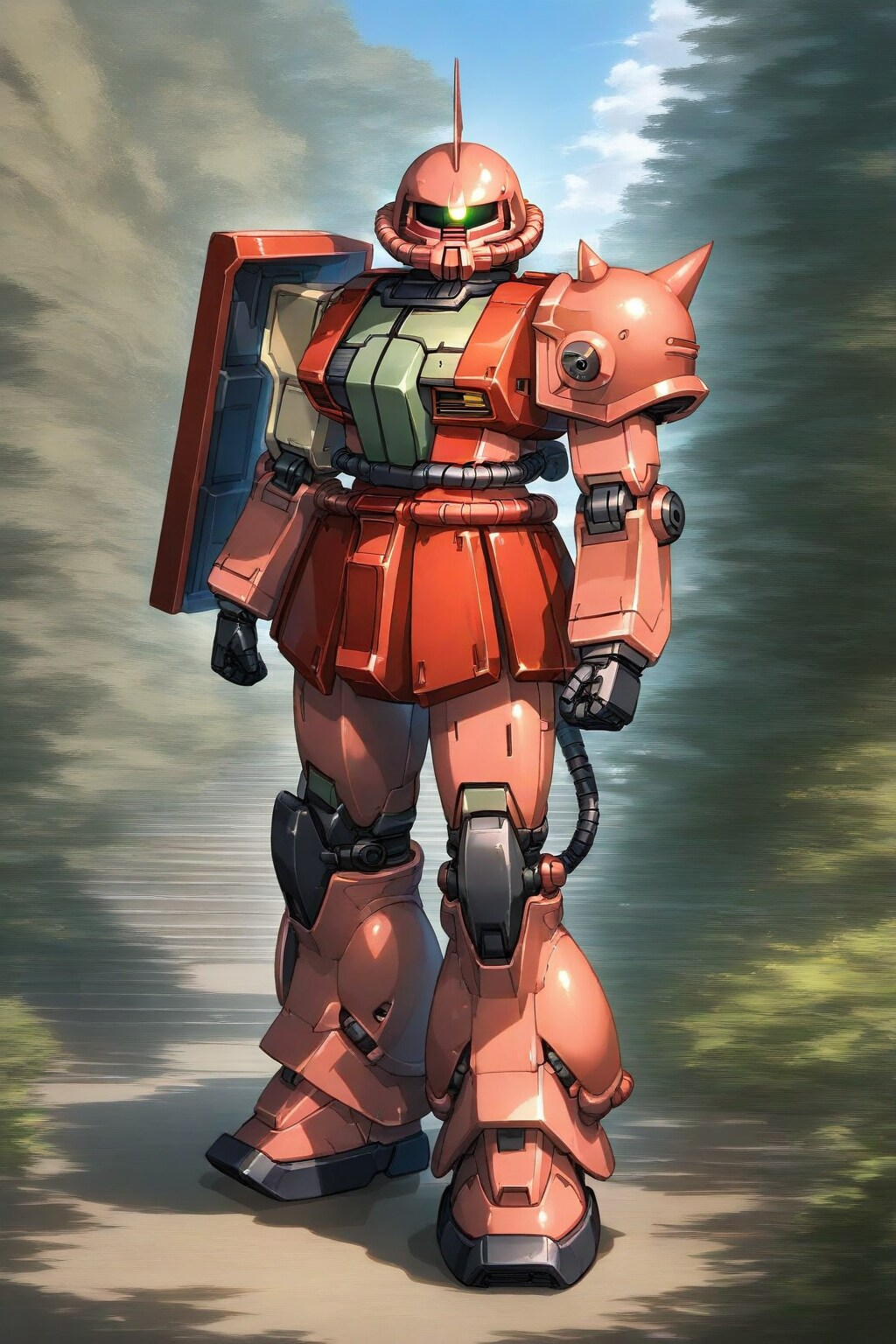 〈Je tento Zaku II červený?〉〉