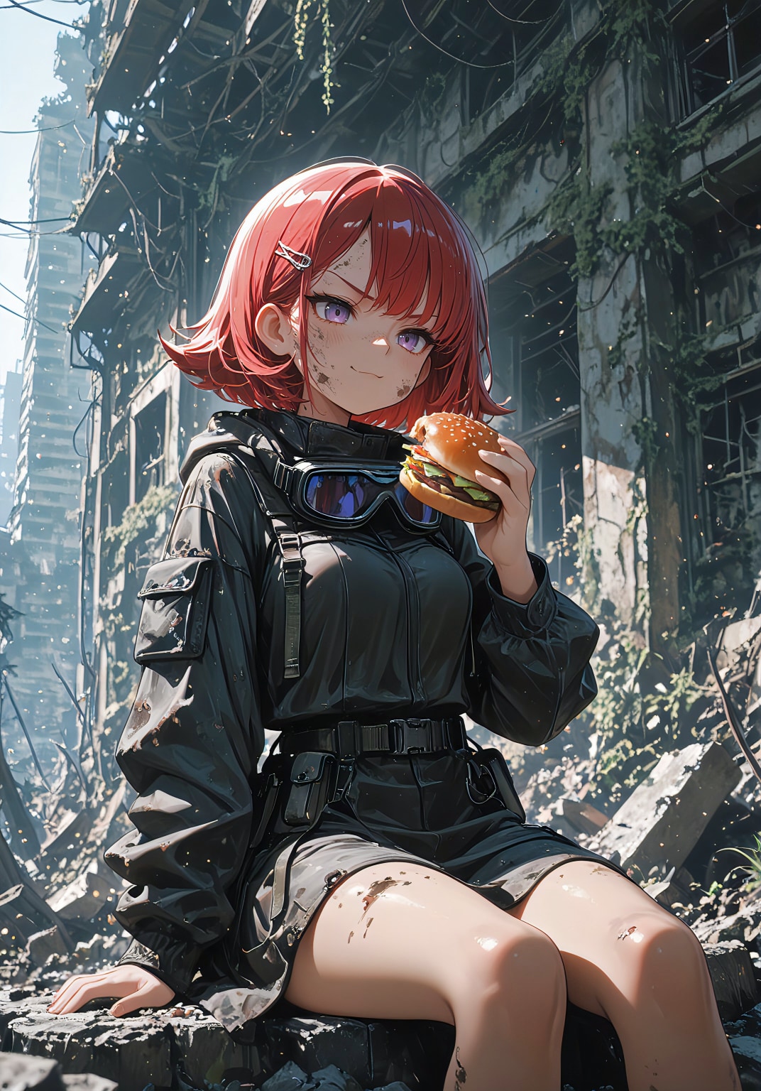 生き抜くためのハンバーガー
